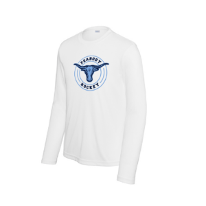Youth Sport-Tek Long Sleeve PosiCharge Competitor Tee (White)