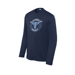 Youth Sport-Tek Long Sleeve PosiCharge Competitor Tee (Navy)